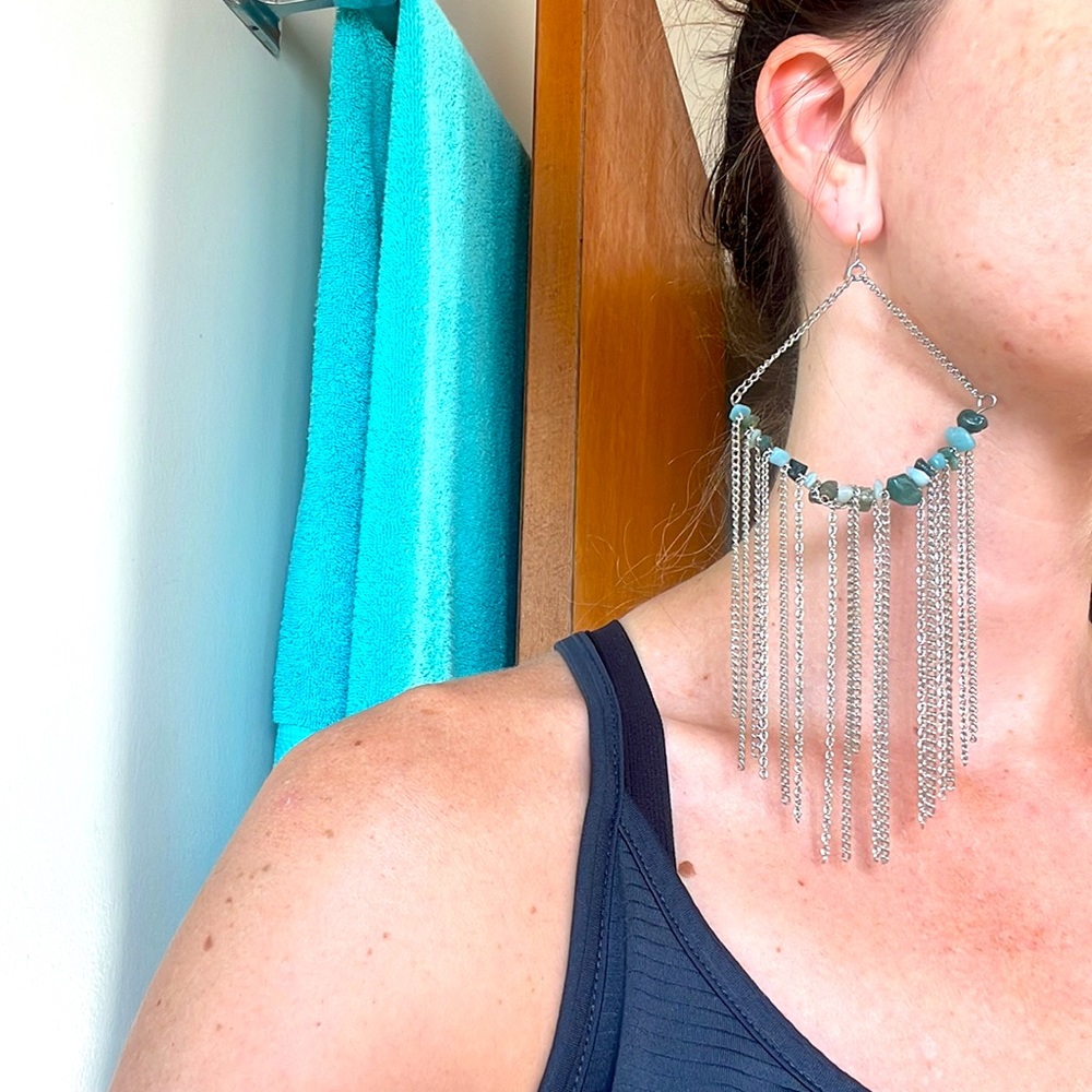 Amazing statement earrings - Picture 5 of 6